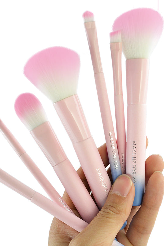 7 pcs Makeup for you  brush set - Silver Brumby Boutique