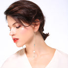 Milkyway Chain  Earrings - Silver Brumby Boutique